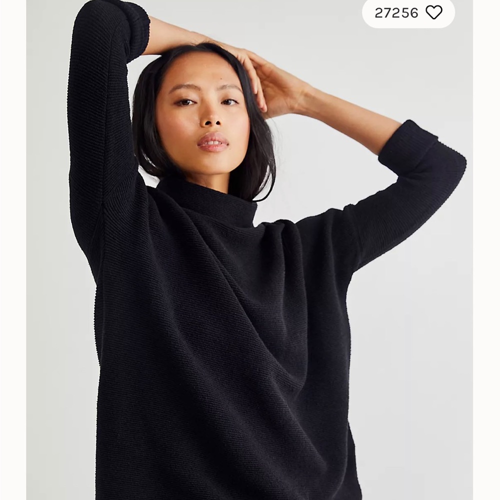 Free People Ottoman Tunic in Black
